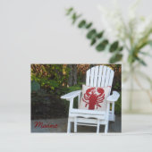 Maine Summer Postkarte (Stehend Vorderseite)