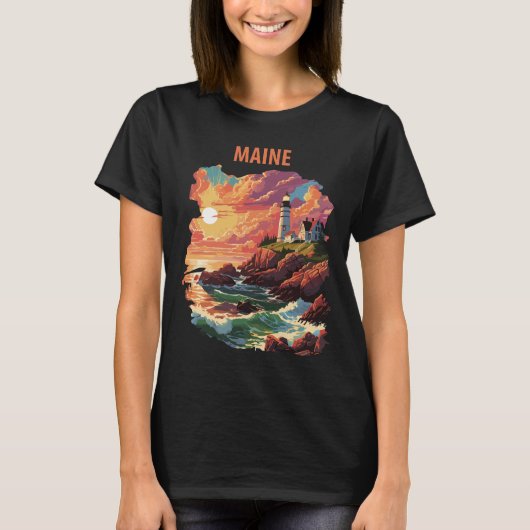 Maine T-Shirt (Vorderseite)