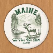 Maine the Pine Tree State Magnet