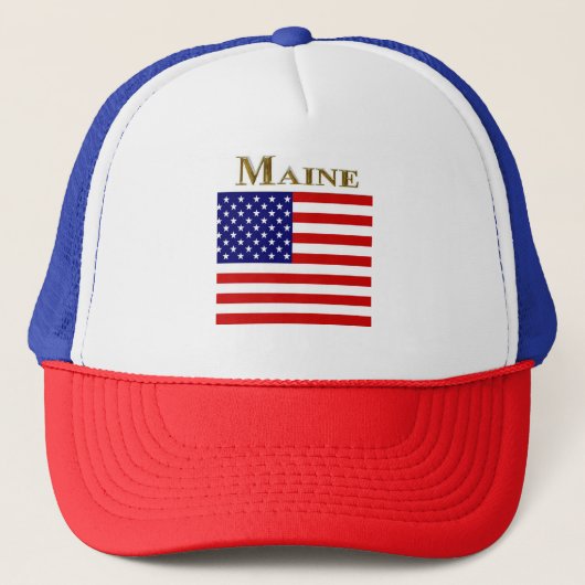 MAINE TRUCKERKAPPE (Vorderseite)