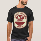 Maine Vacation - Entdecken Sie den Pine Tree Staat T-Shirt (Vorderseite)