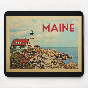 Maine Vintage Reise Mousepad