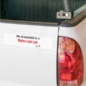 Maine-Waschbär-Enkelkind Autoaufkleber (Auf Lkw)