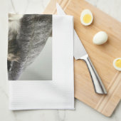 Maine-Waschbär-Kätzchen-Tee-Tuch Geschirrtuch (Viertel Falte)