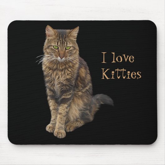Maine-Waschbär-Katze Mousepad (Vorne)