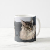 Maine-Waschbär-Katzen-Tasse Kaffeetasse (VorderseiteRechts)