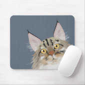 Maine-Waschbär Mousepad (Mit Mouse)