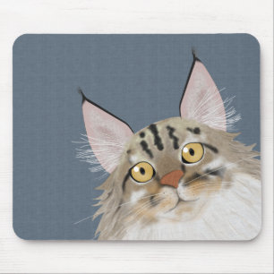 Maine-Waschbär Mousepad