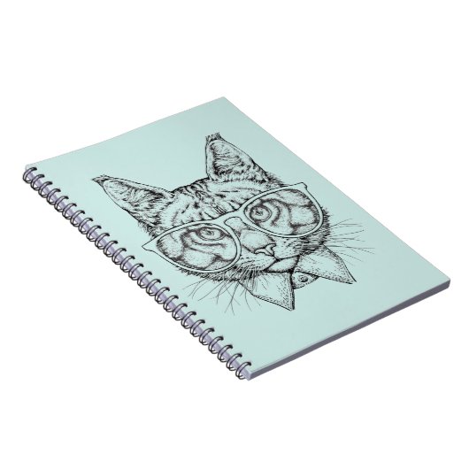 Maine-Waschbär-Porträt Notizblock (Rechte Seite)