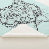 Maine-Waschbär-Porträt Sherpadecke (3/4)