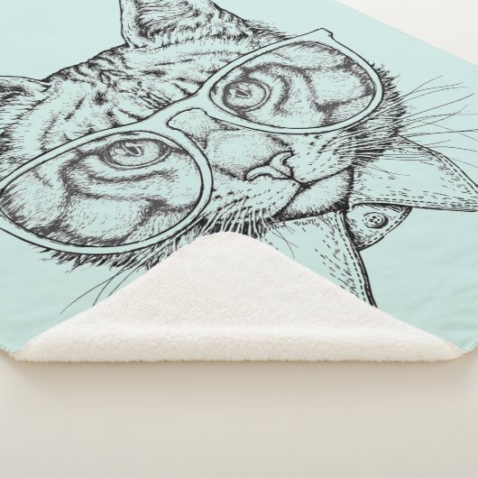 Maine-Waschbär-Porträt Sherpadecke (3/4)