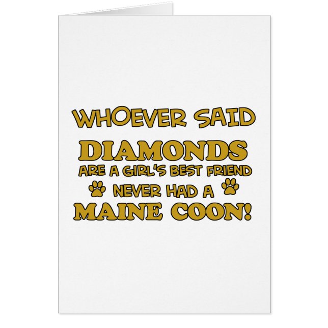 Maine-Waschbärentwürfe (Vorne)