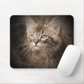 Maine-WaschbärSepia #1 Mousepad (Mit Mouse)