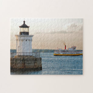 Maine Wellenbrecher Portland. Puzzle