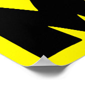 Maine Zuhause Heart Staat Plakatzeichen Poster (Ecke)