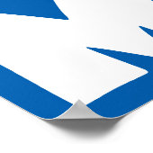 Maine Zuhause Heart Staat Plakatzeichen Poster (Ecke)