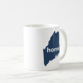 Maine-Zuhause Kaffeetasse (VorderseiteRechts)