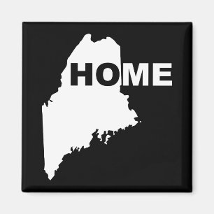 Maine Zuhause von Staat Kühlschrankmagnet weg