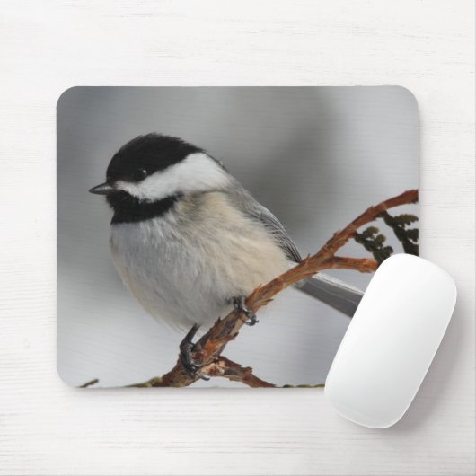 MaineChickadee Mousepad (Mit Mouse)
