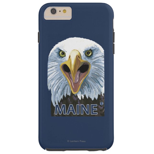 MaineEagle herauf nahes Case-Mate iPhone Hülle (Rückseite)