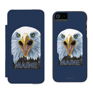 MaineEagle herauf nahes Incipio Watson™ iPhone 5 Geldbörsen Hülle