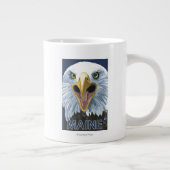 MaineEagle herauf nahes Jumbo-Tasse (Rechts)