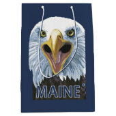 MaineEagle herauf nahes Mittlere Geschenktüte (Vorderseite)