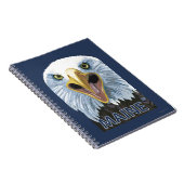 MaineEagle Up Nah Notizblock (Rechte Seite)
