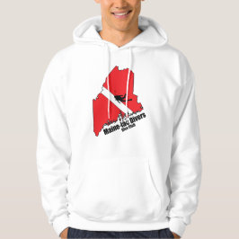 Maineiac Divers Silhouette Weißes Pullover