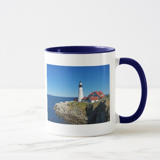 Maineküstenleuchtturm Tasse (Rechts)