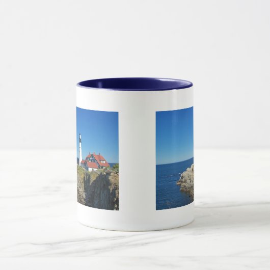 Maineküstenleuchtturm Tasse (Zentrum)