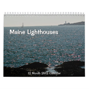Maineleuchtturm-Kalender 2012 Kalender
