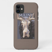MaineMoose herauf nahes Case-Mate iPhone Hülle (Rückseite)