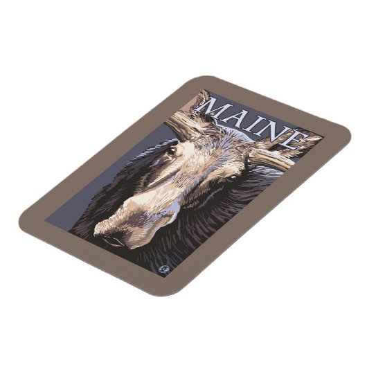 MaineMoose Up Nah Magnet (Linke Seite)