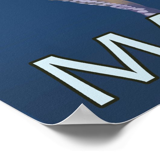 MaineOctopus-Szene Poster (Ecke)