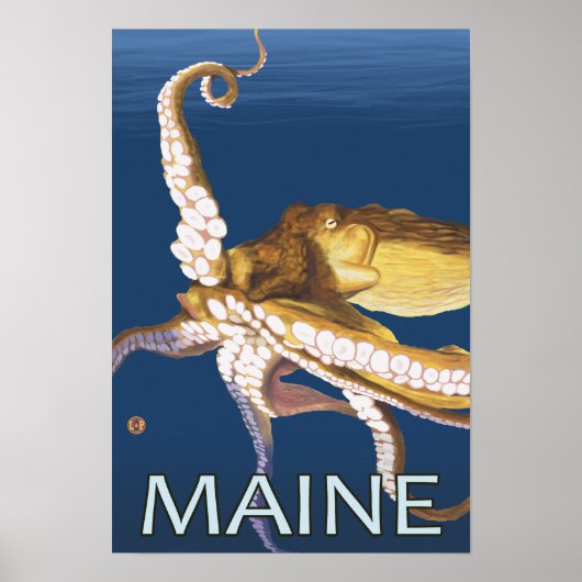 MaineOctopus-Szene Poster (Vorne)