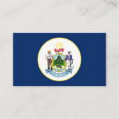 Mainer Siegel, Siegel Maine Visitenkarte (Vorderseite)