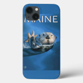 MaineSea Otter Scene Case-Mate iPhone Hülle (Rückseite)