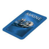 MaineSea Otter Scene Magnet (Linke Seite)