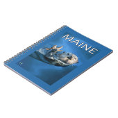 MaineSea Otter Scene Notizblock (Linke Seite)