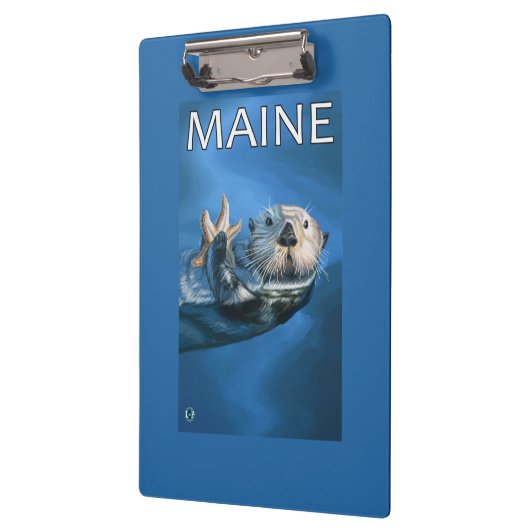 MaineSea Otter-Szene Klemmbrett (Links)
