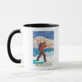 MaineSkier Carry Skis Tasse (Links)