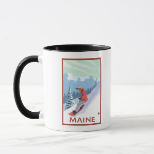 MaineSnowboarder Szene Tasse