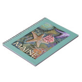 MaineTidepool Scene Notizblock (Linke Seite)