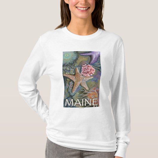 MaineTidepool Szene T-Shirt (Vorderseite)