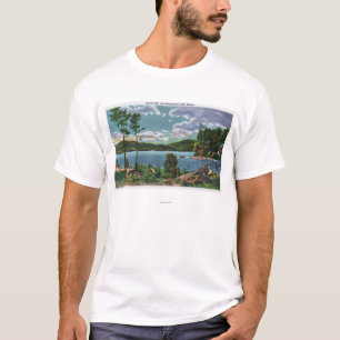 MaineView des Squaw-Berges und des Moosehead Sees T-Shirt