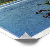 MaineView von Katahdin und Daicey Pond Poster (Ecke)