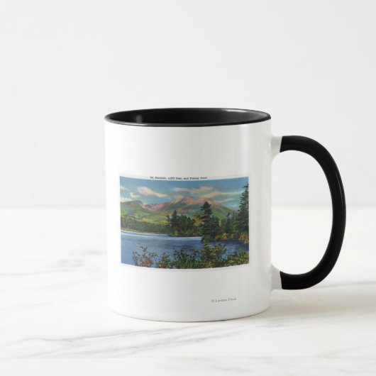 MaineView von Katahdin und Daicey Pond Tasse (Rechts)
