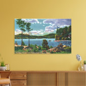 MaineView von Squaw Mountain und Moosehead Lake Leinwanddruck (Insitu (Wohnzimmer))