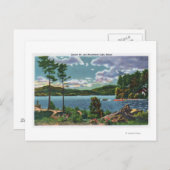 MaineView von Squaw Mountain und Moosehead Lake Postkarte (Vorne/Hinten)